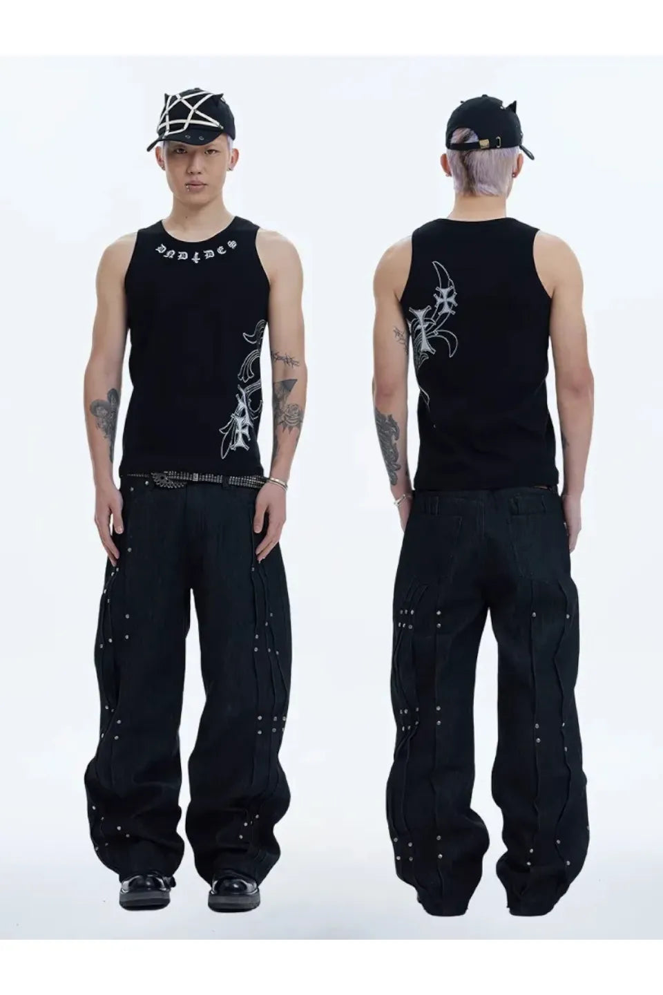 Original Design Loose Straight Jeans