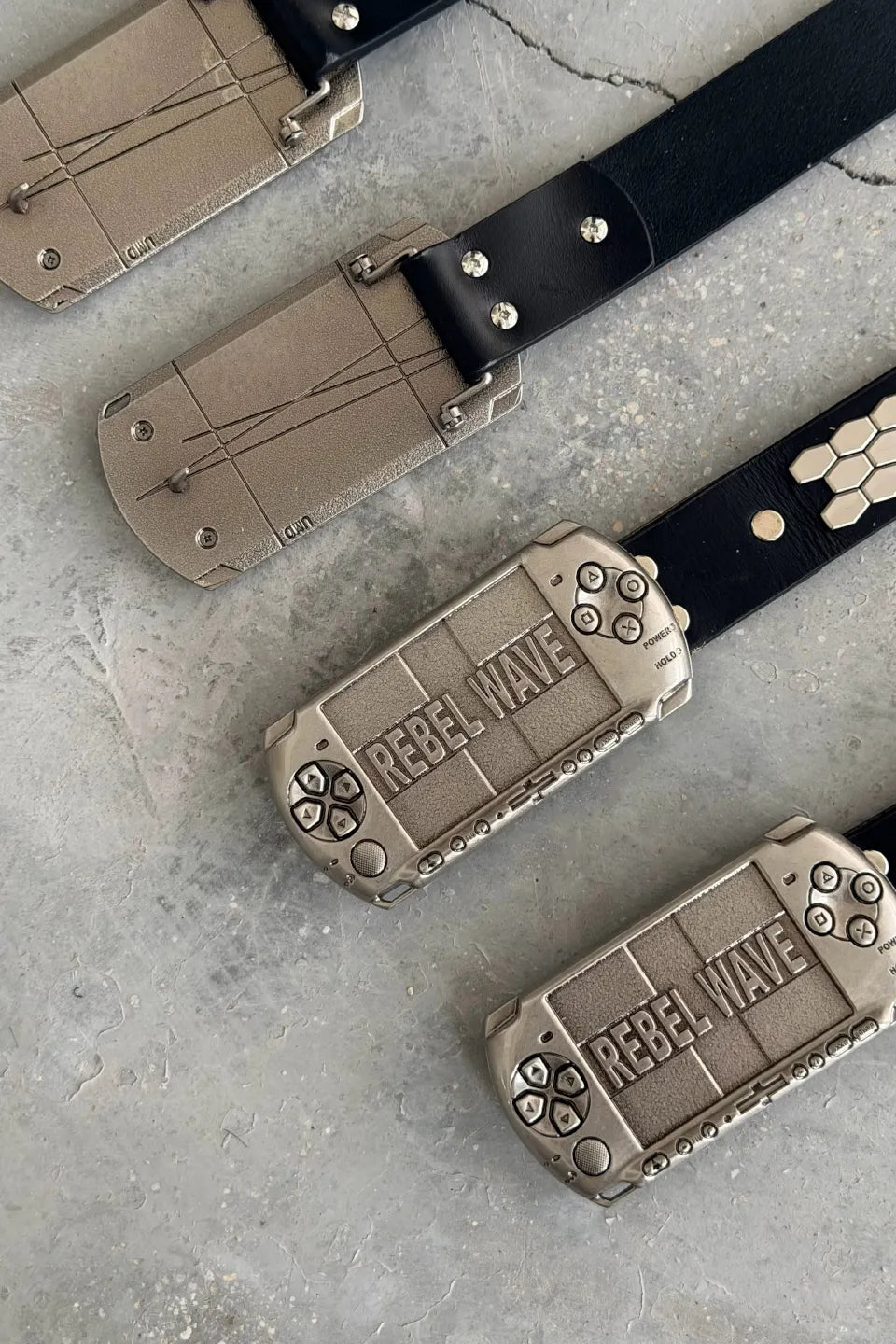 PSP Inspired Studded Leather Belt