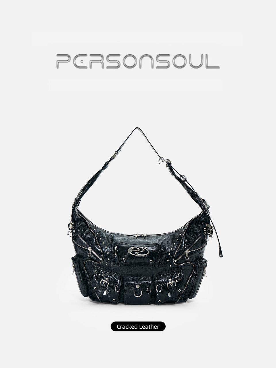 Punk Sheepskin Bag