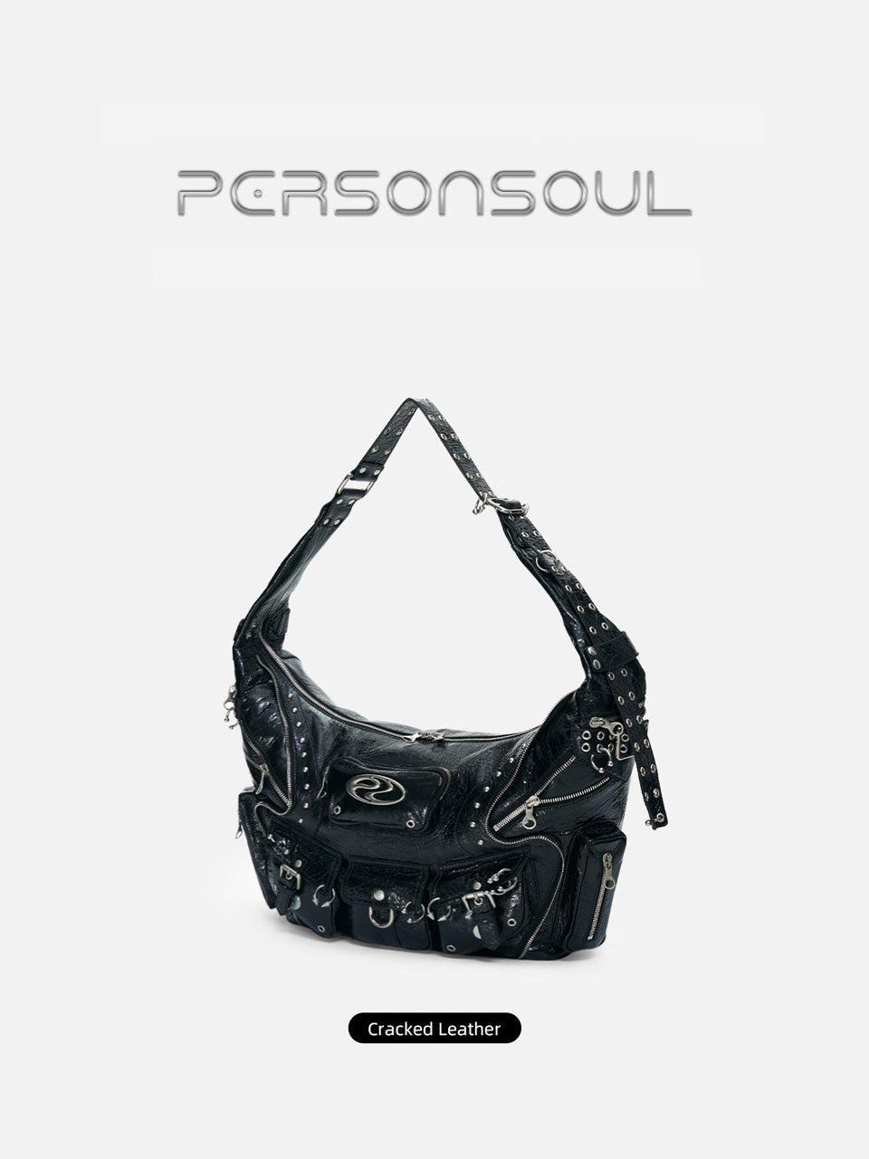 Punk Sheepskin Bag
