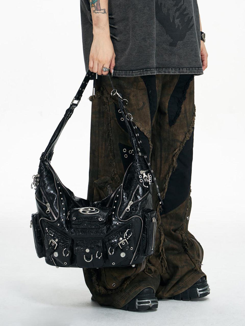 Punk Sheepskin Bag