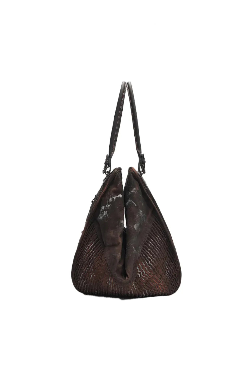Punk Vintage Dirty Dyed Tote Bag