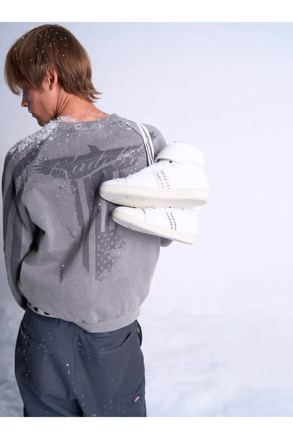 RUDEBRAT N01 Top Grain Cowhide Sports Shoes