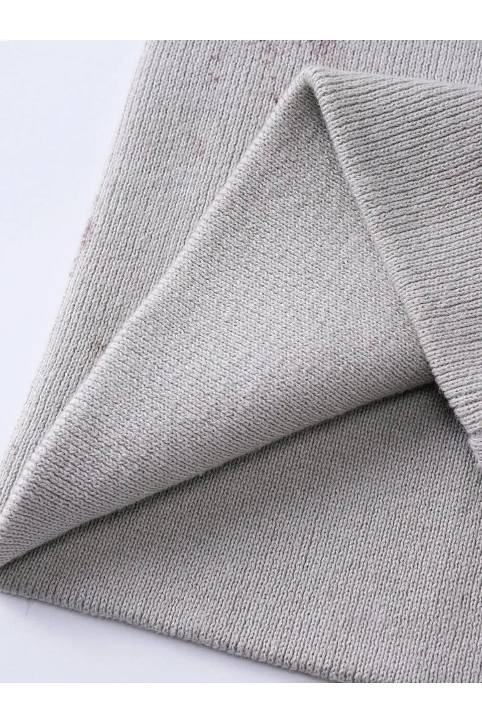 Red Cross Print Beanie Knit Hat