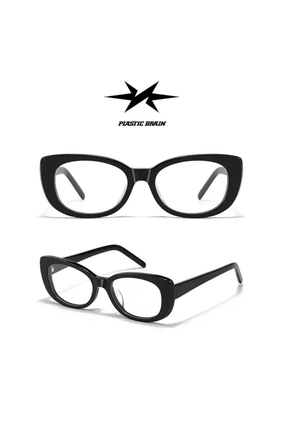 Retro Chic Cat Eye Glasses