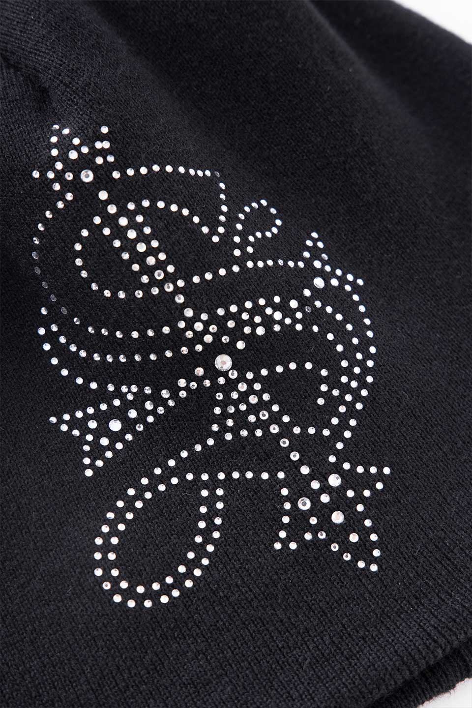 Rhinestone Cross Beanie