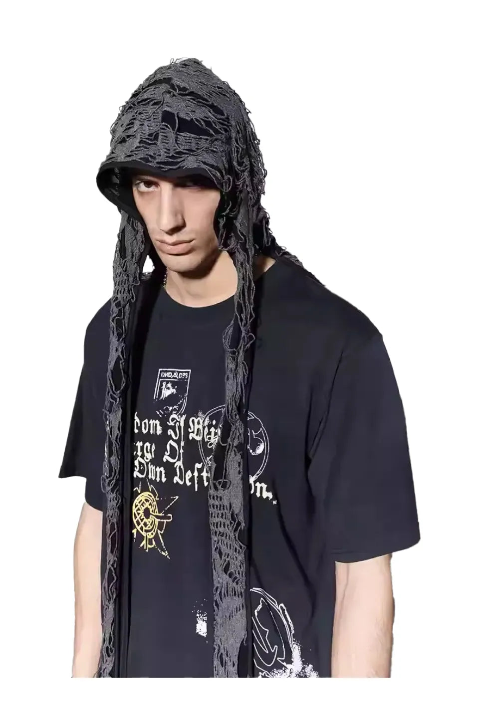 【DND4DES】Ripped Bunny Ears Durag /帽子/国内発送 DND4DES ディーエヌディーフォーデス｜Ripped Bunny Ears Durag