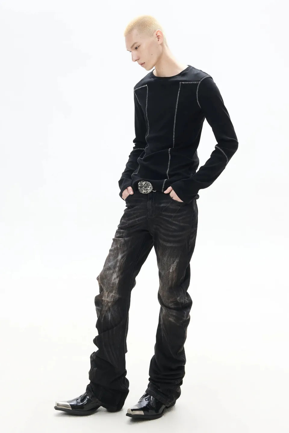Rust Washed Slim Jeans