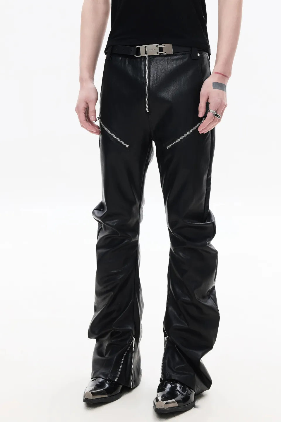Scimitar Zip Skinny Pants