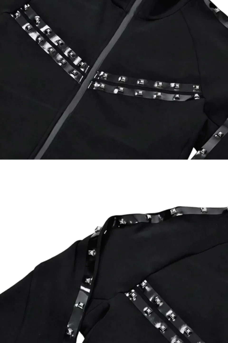 Scuba Tech Taped Rivet Hoodie
