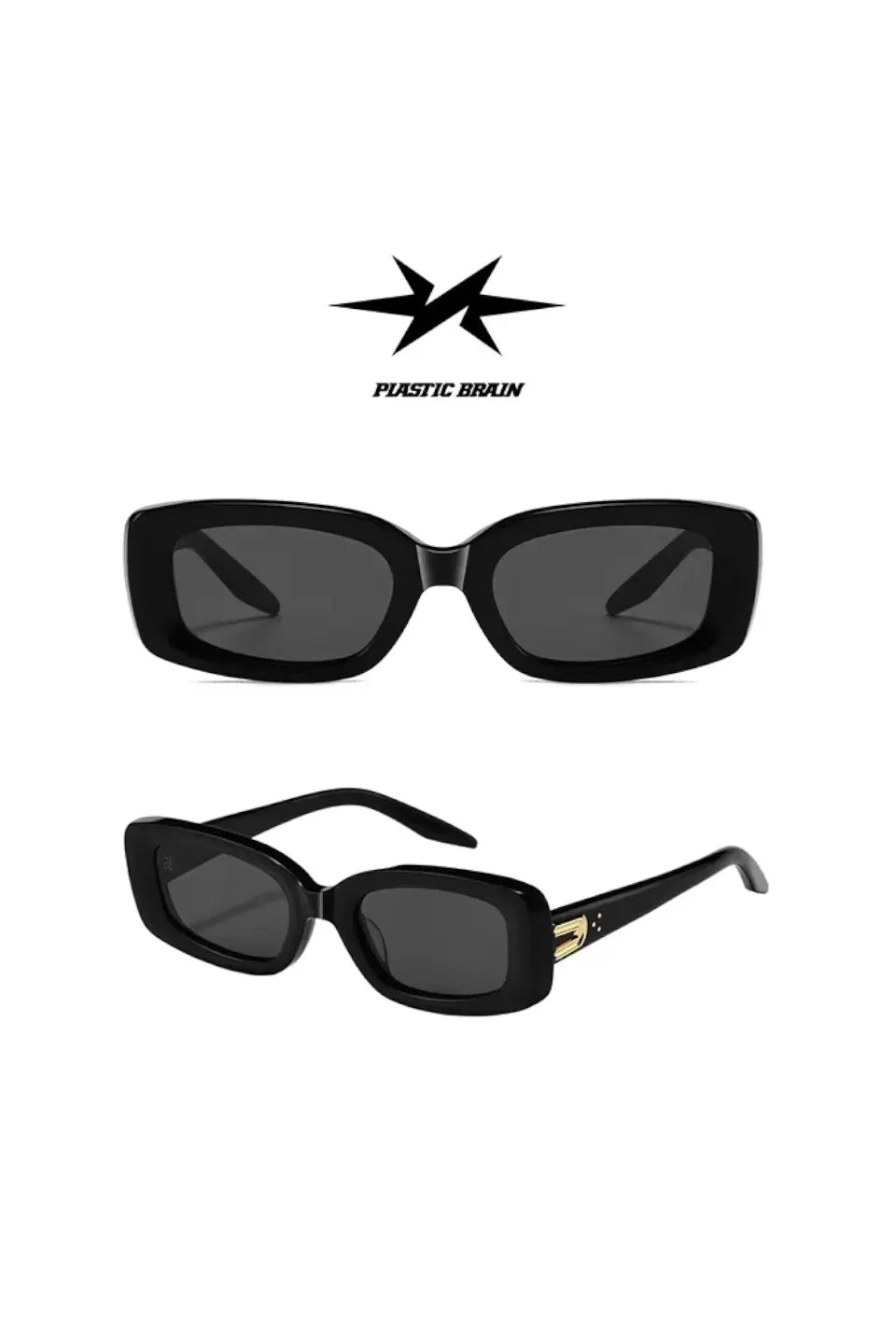 Sleek Black Frame Sunglasses