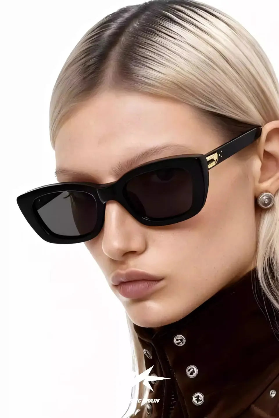 Sleek Black Frame Sunglasses