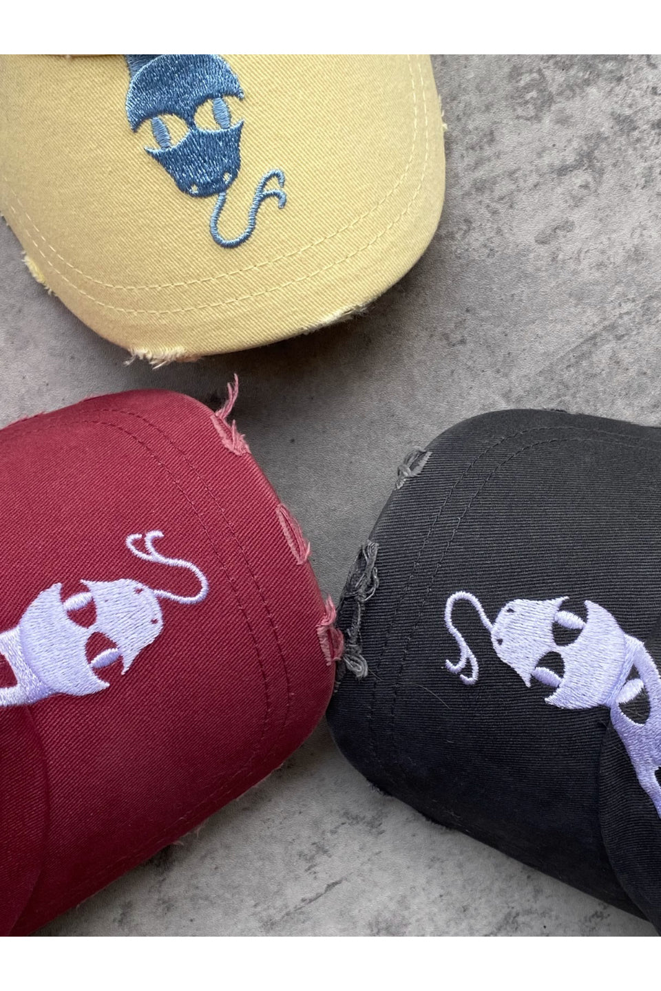 Snake Embroidery Baseball Cap