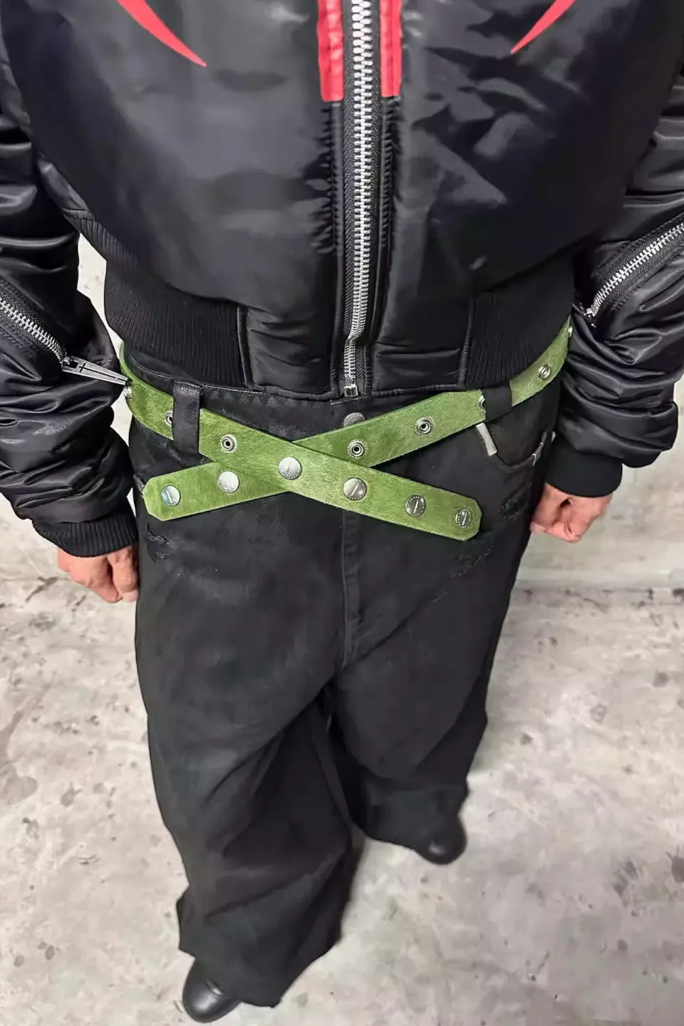 Snap Button Belt