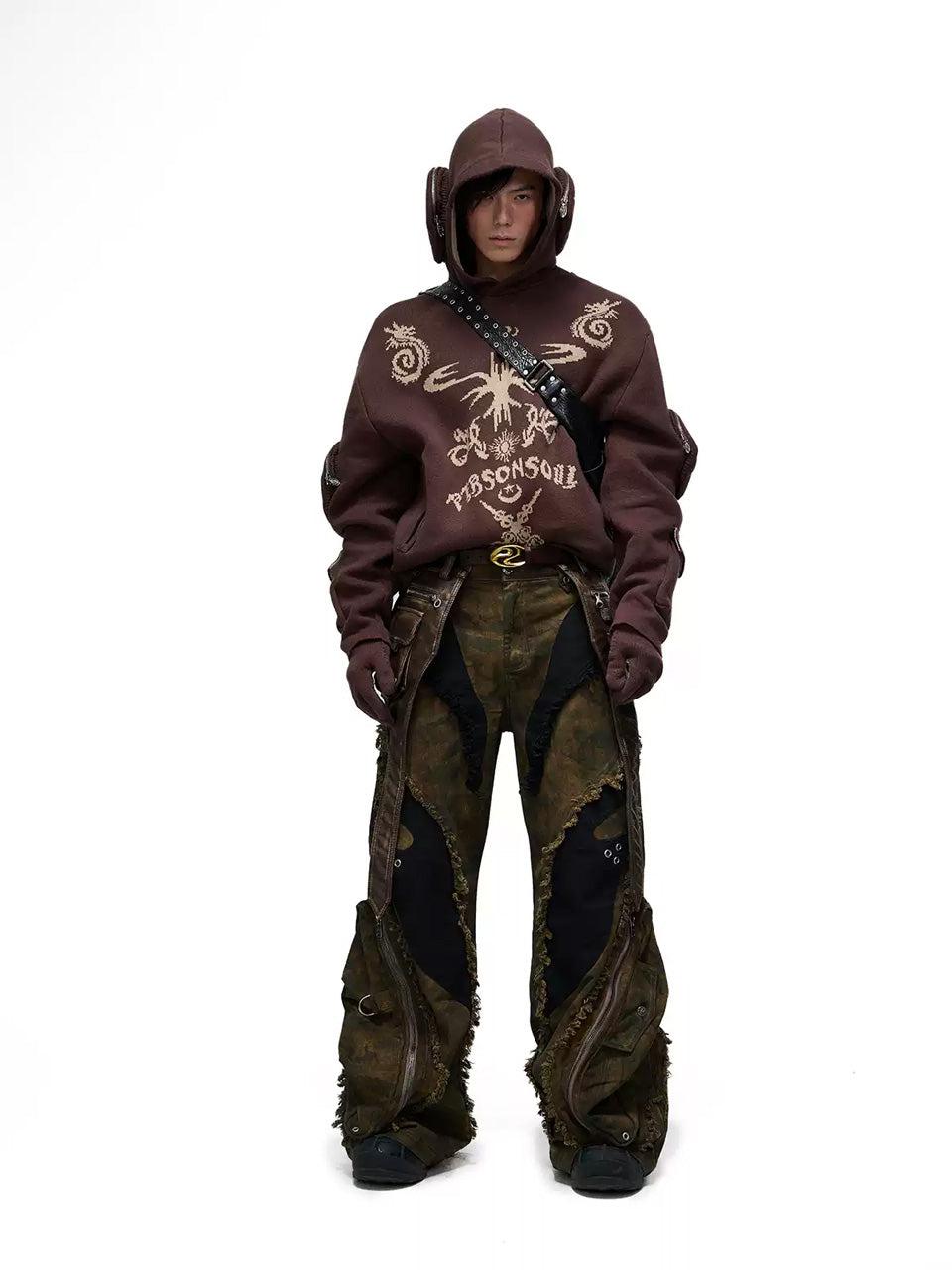 Special Shaped camouflage Jeans
