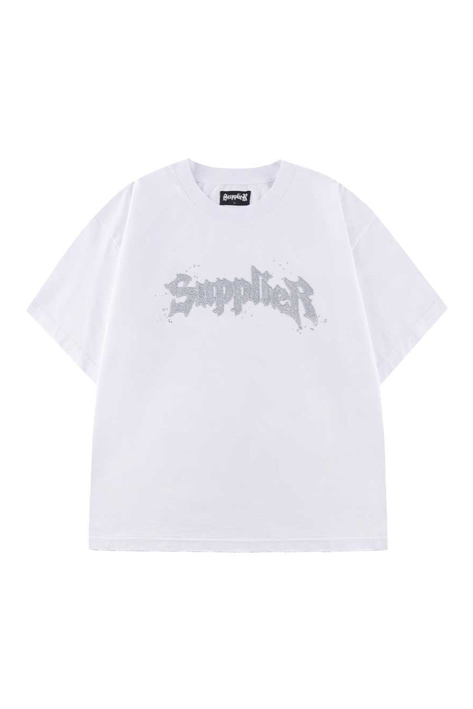 Splash Rhinestone Iron Logo Tee