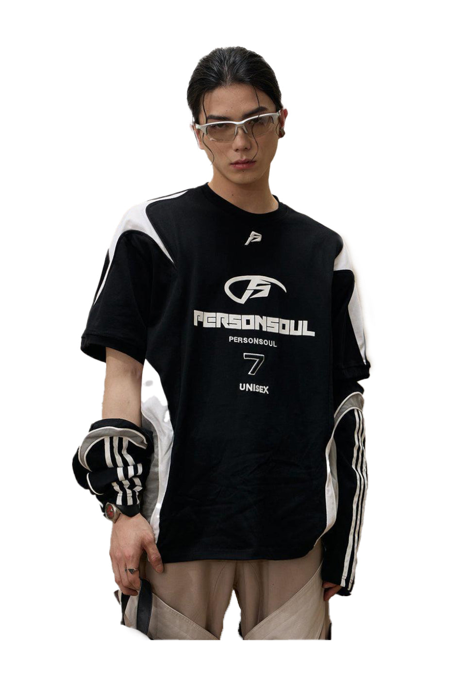 Split Sleeve Racing Tee