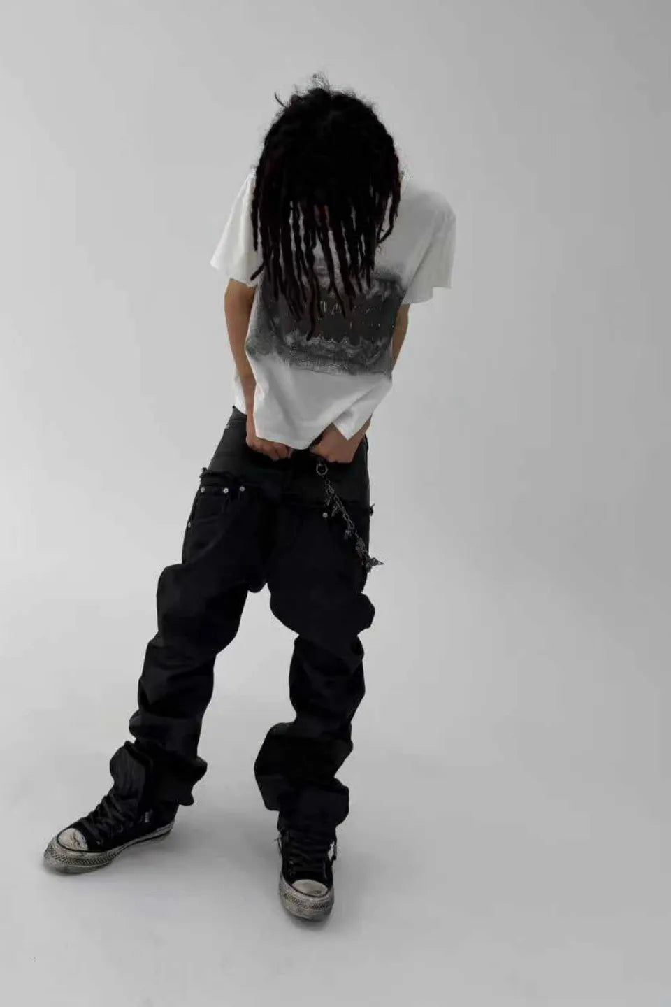 Split Teeth Destroyed Boxy T-shirt