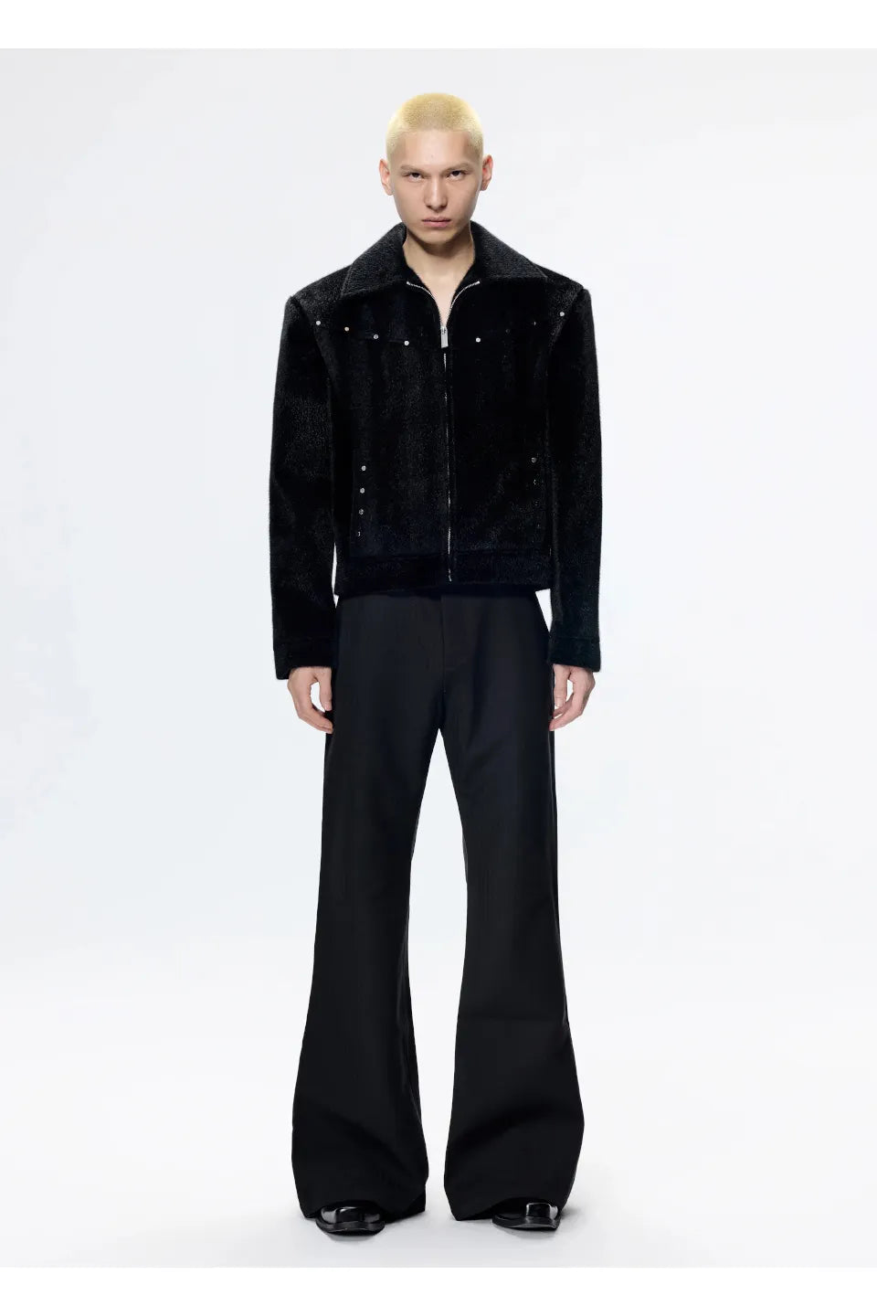 Studded Horsehair Jacket