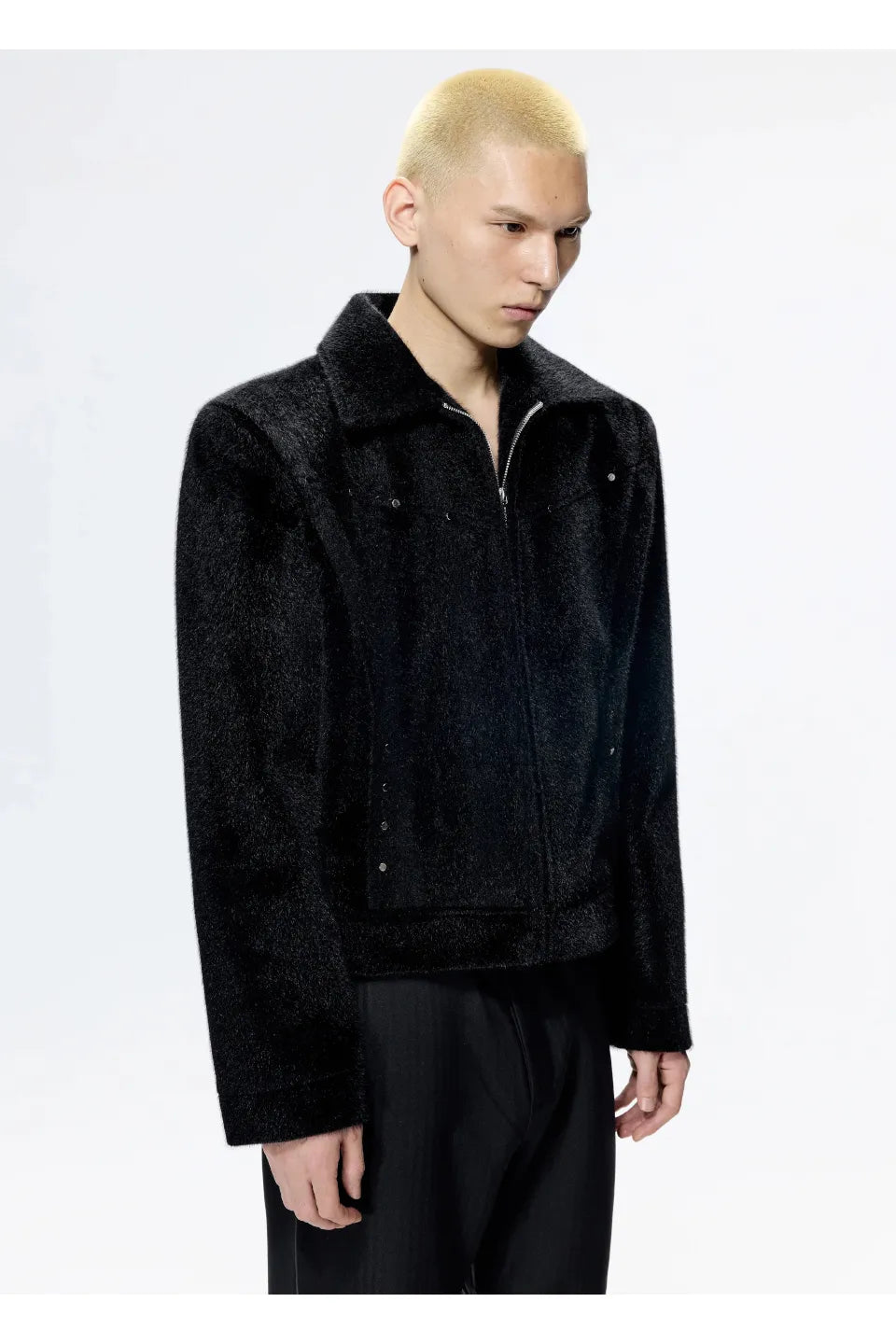 Studded Horsehair Jacket