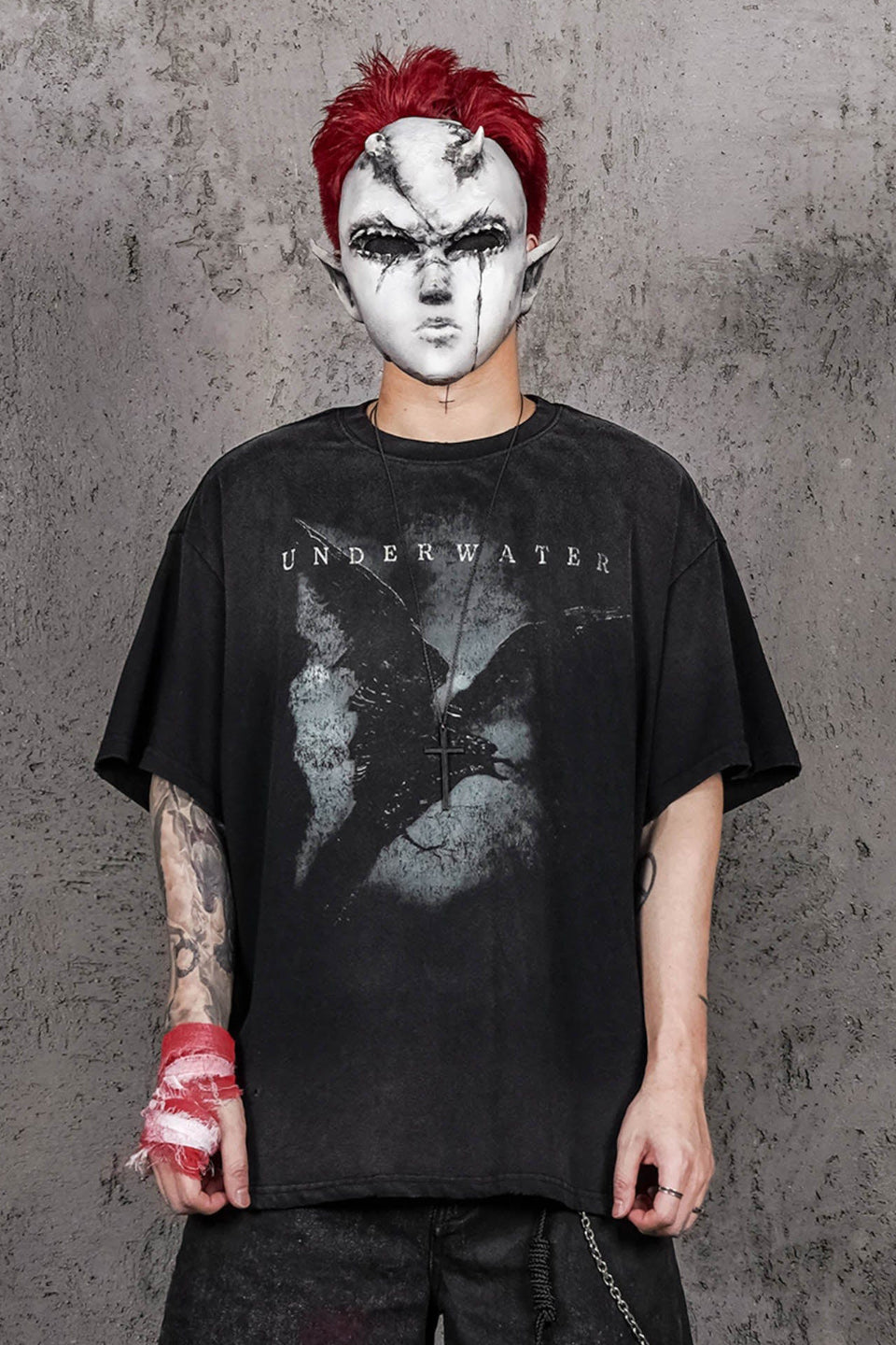 The Dark Raven Distressed T-Shirt