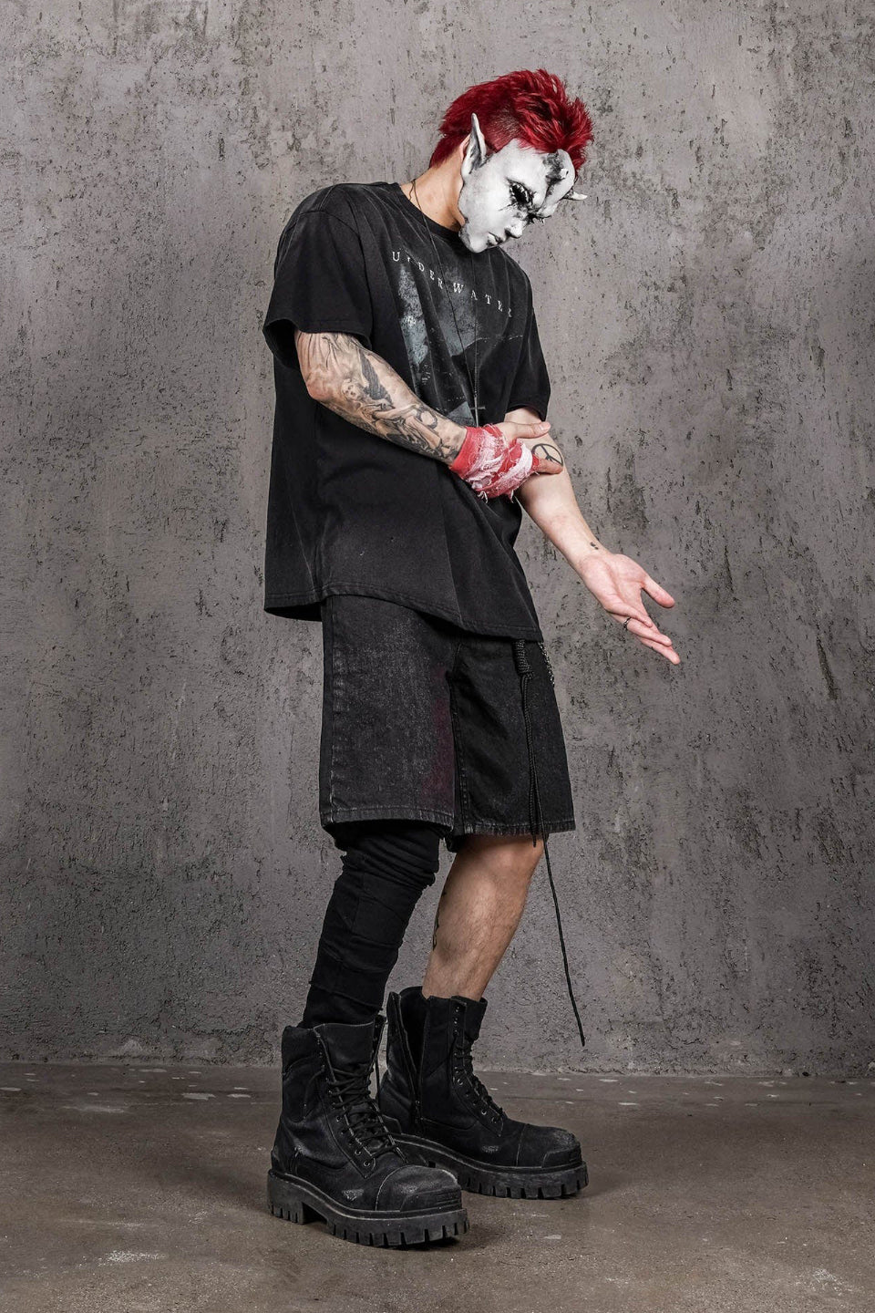 The Dark Raven Distressed T-Shirt