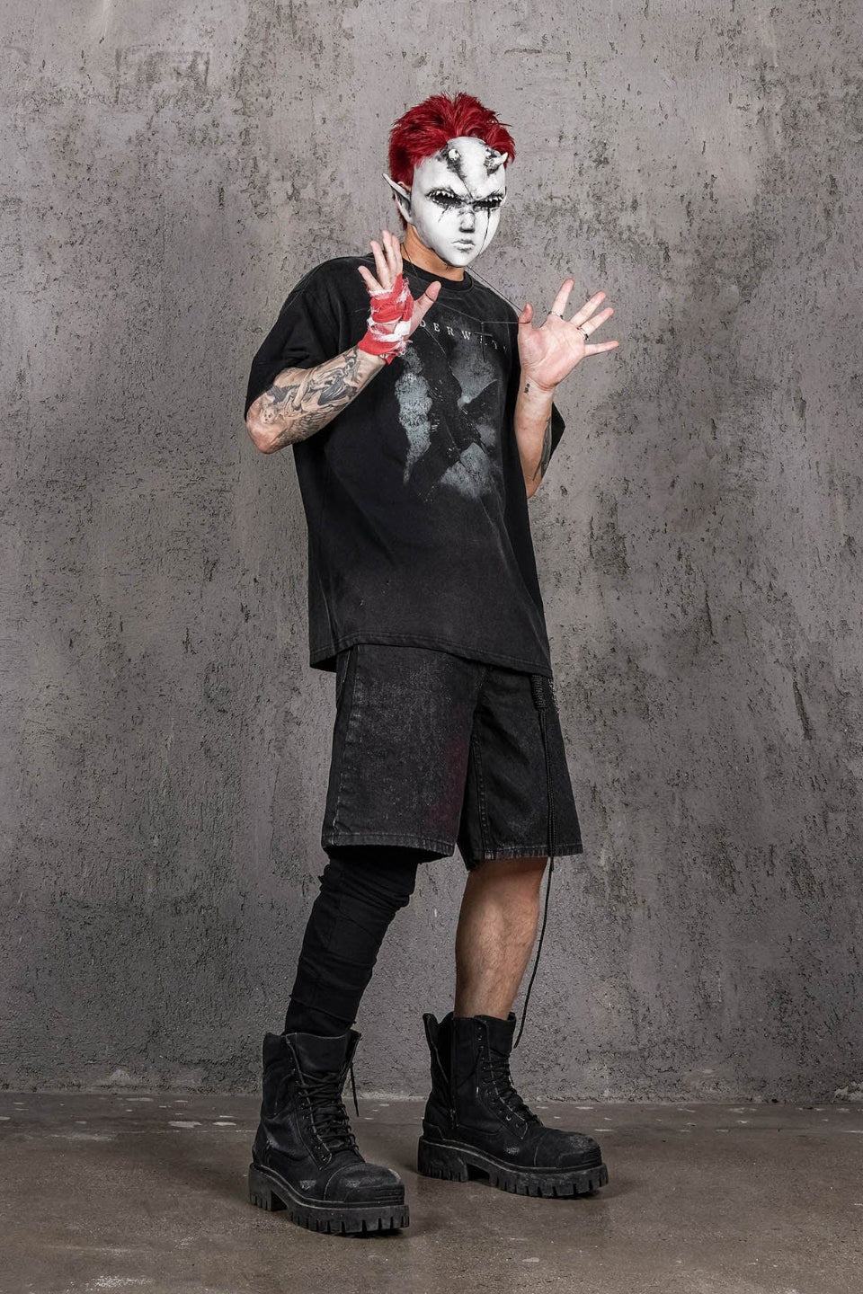 The Dark Raven Distressed T-Shirt
