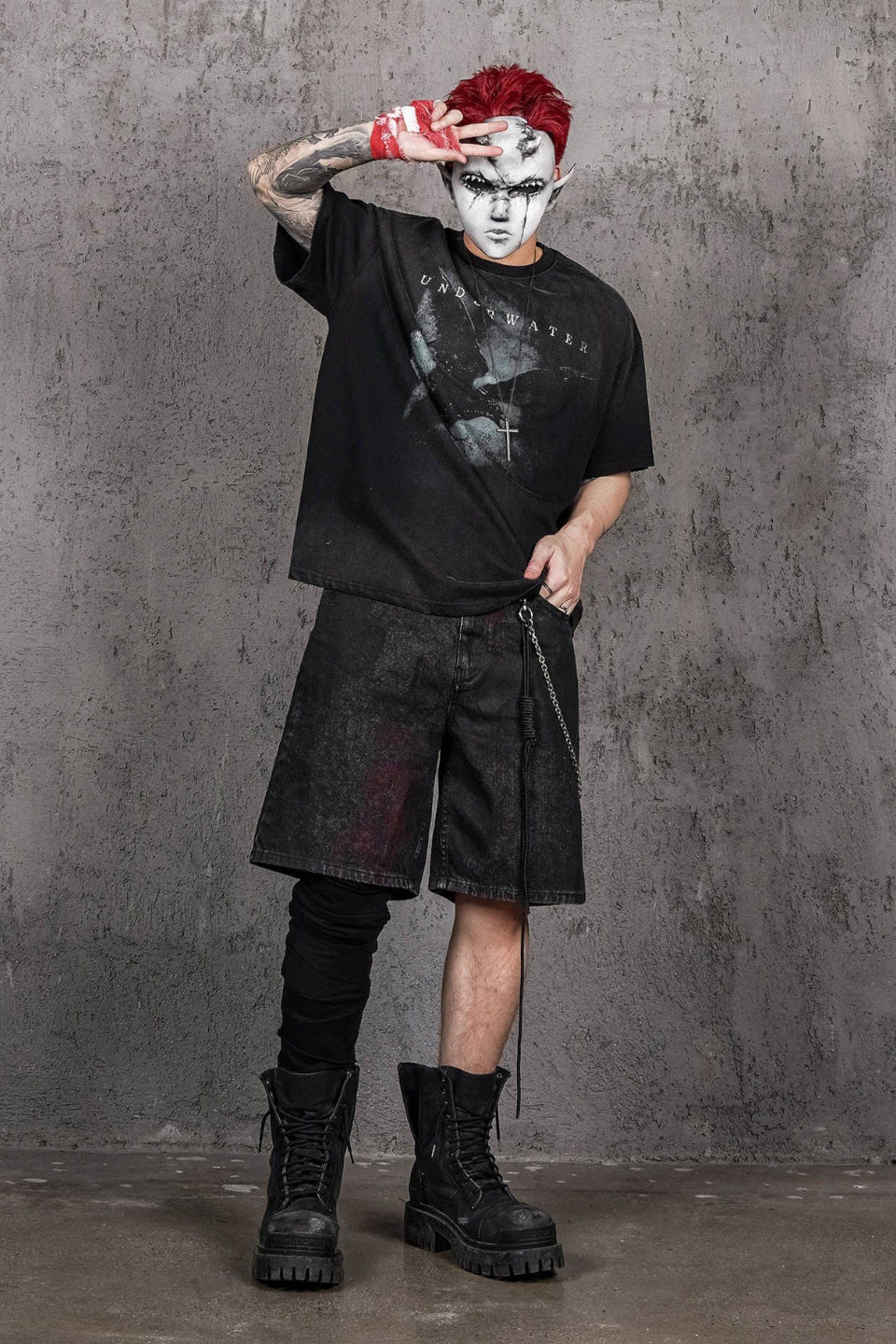 The Dark Raven Distressed T-Shirt