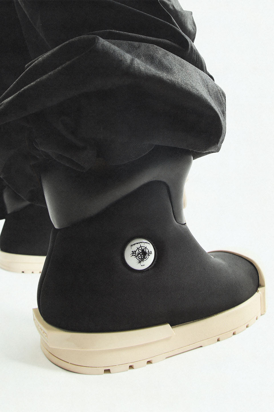 Thick Soled High Top Boots