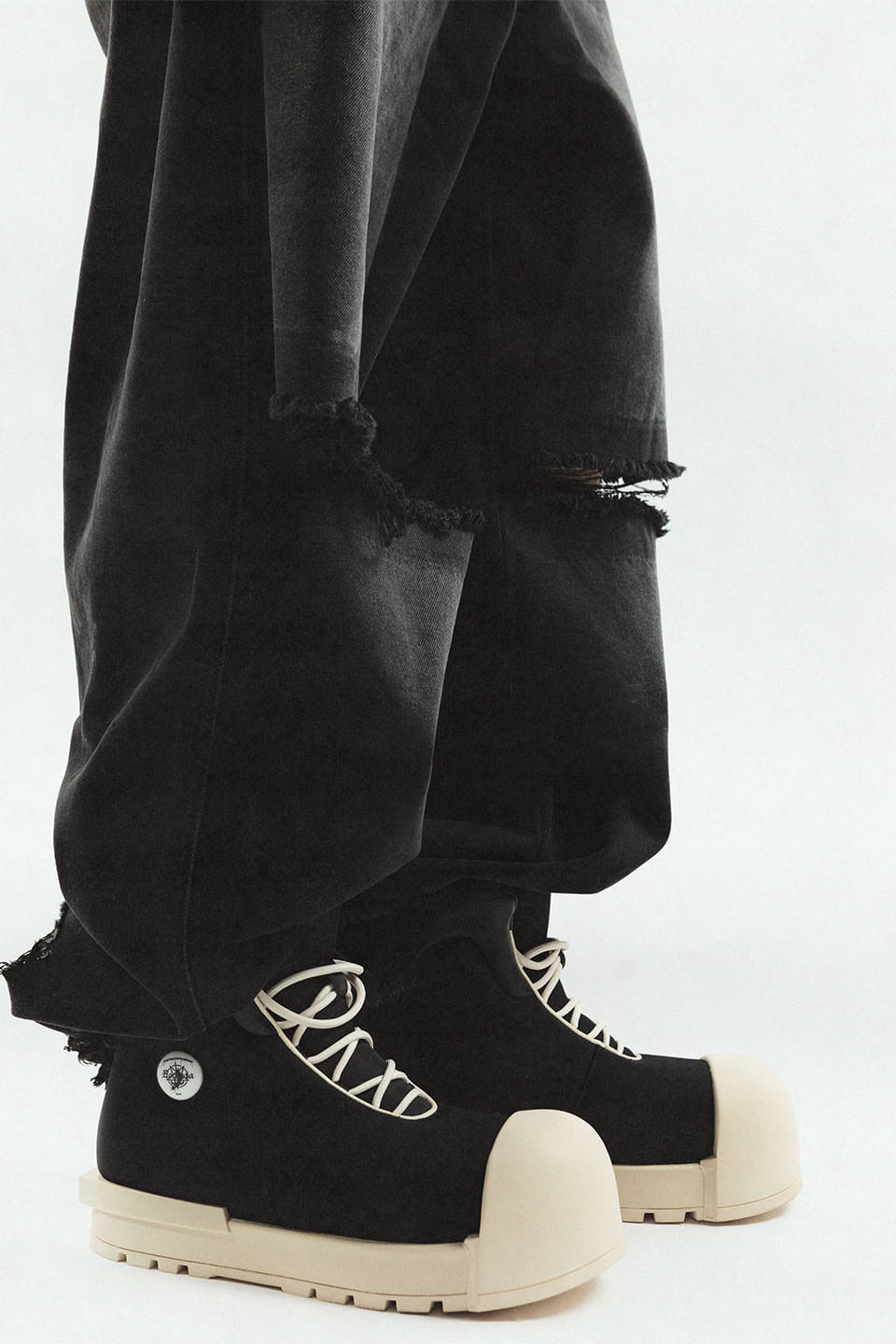 Thick Soled High Top Boots