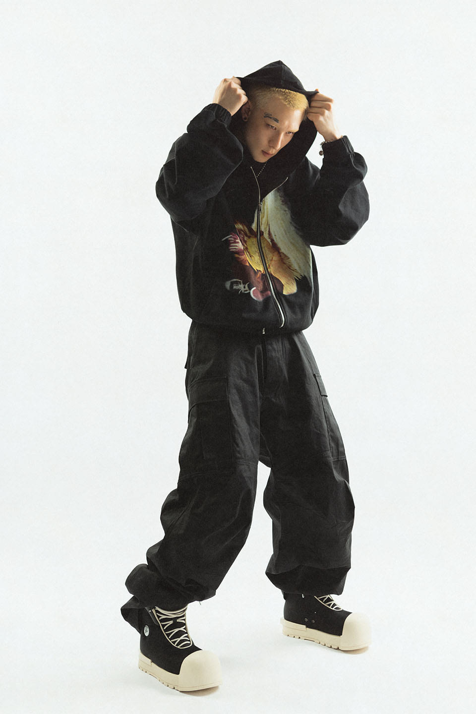 Thick Soled High Top Boots