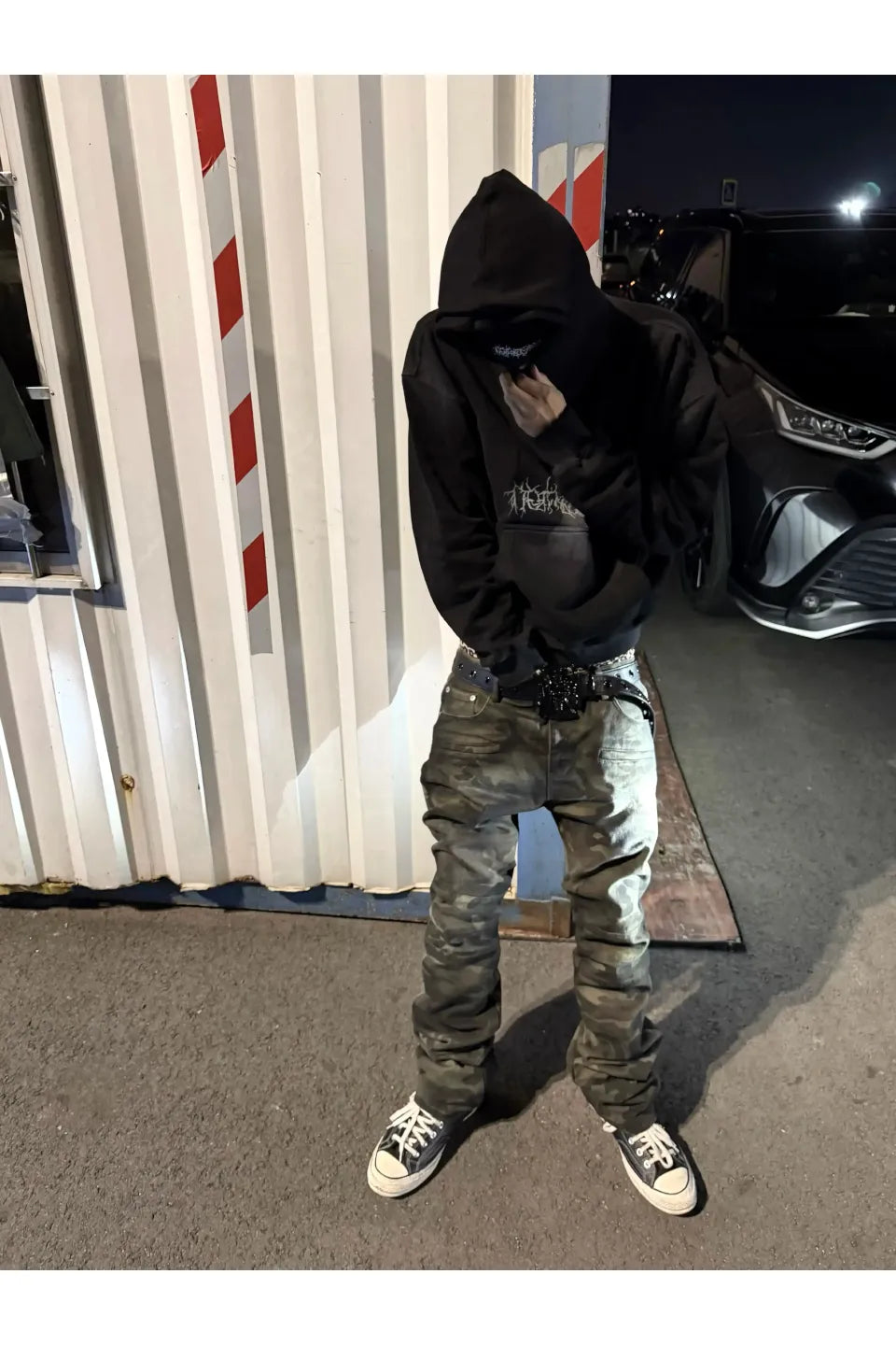 Thorn Sanskrit Washed Dirty Hoodie