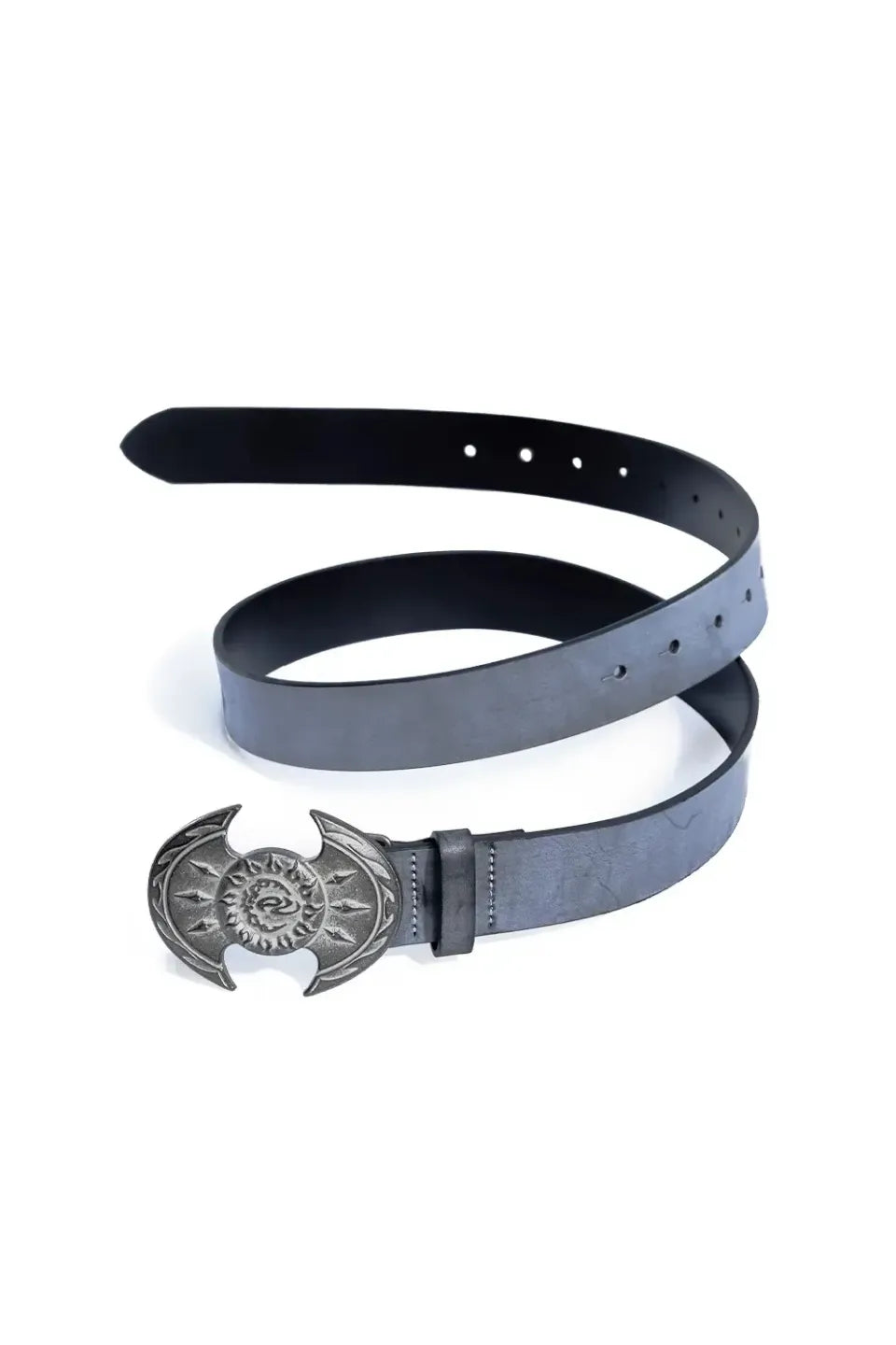 Top Grain Cowhide Axe Shaped Belt