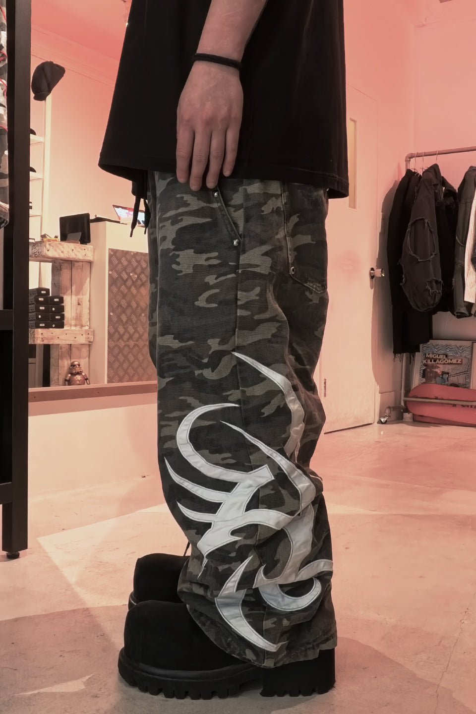 Totem Camouflage Double Waist Pants