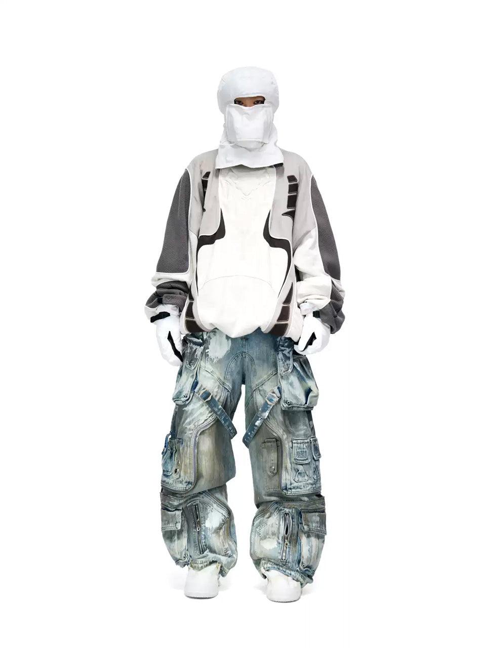 Totem Three Dimensional Half Turtleneck Sweatshirt