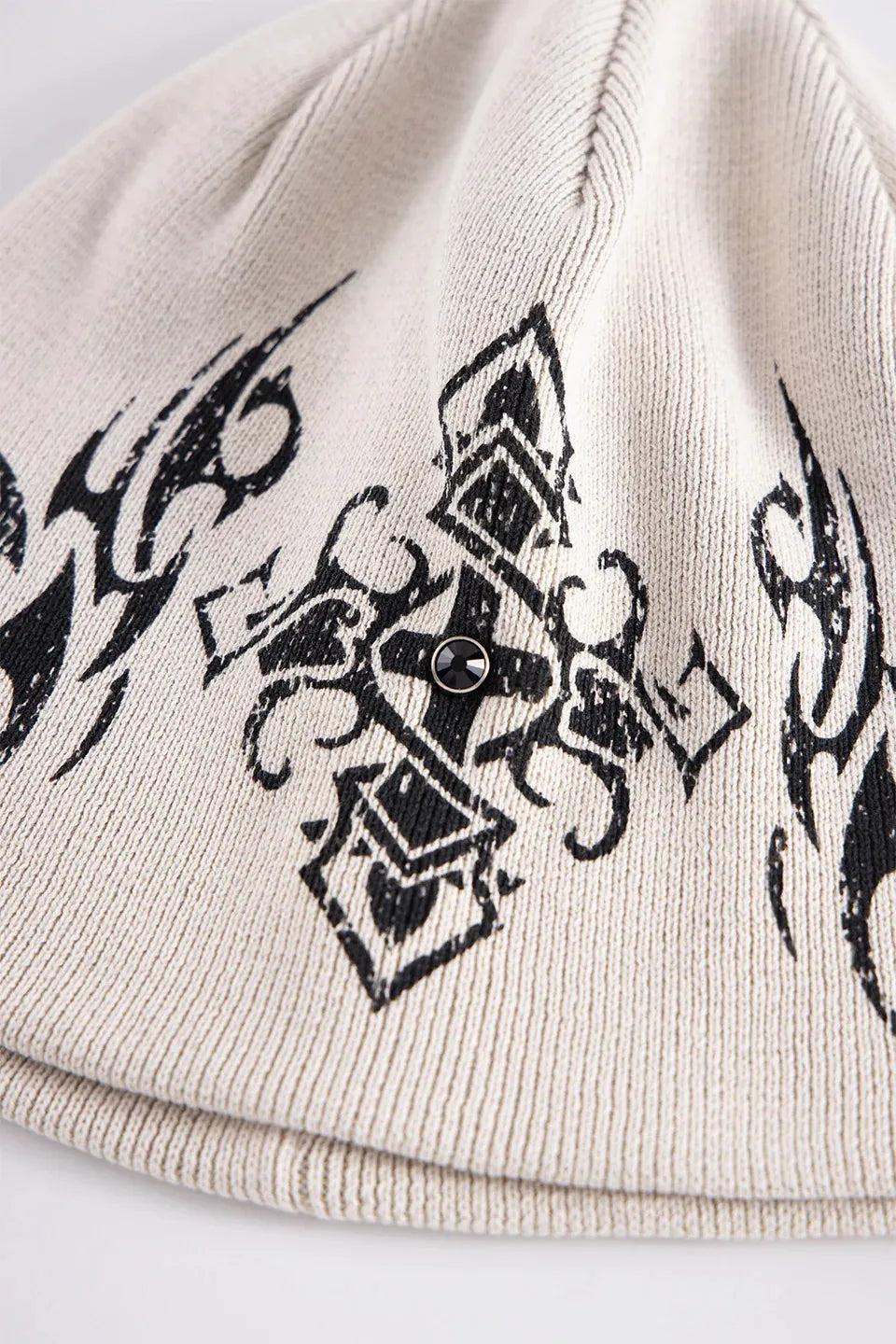 Tribal Cross Beanie