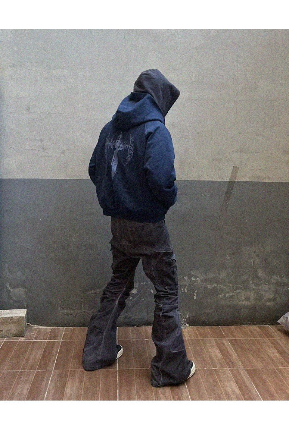 Trinity Distressed Hoodie