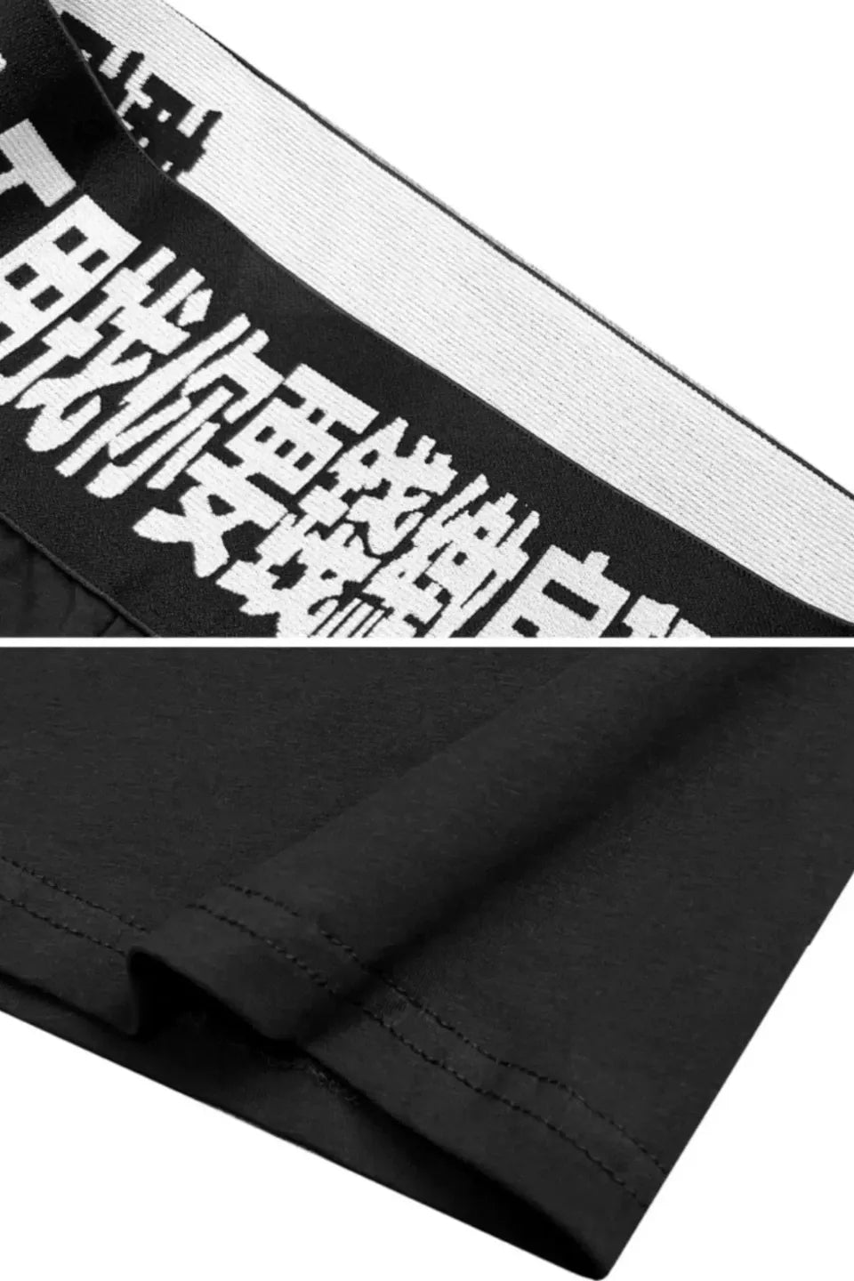 Typography High Waist Boxer Brief