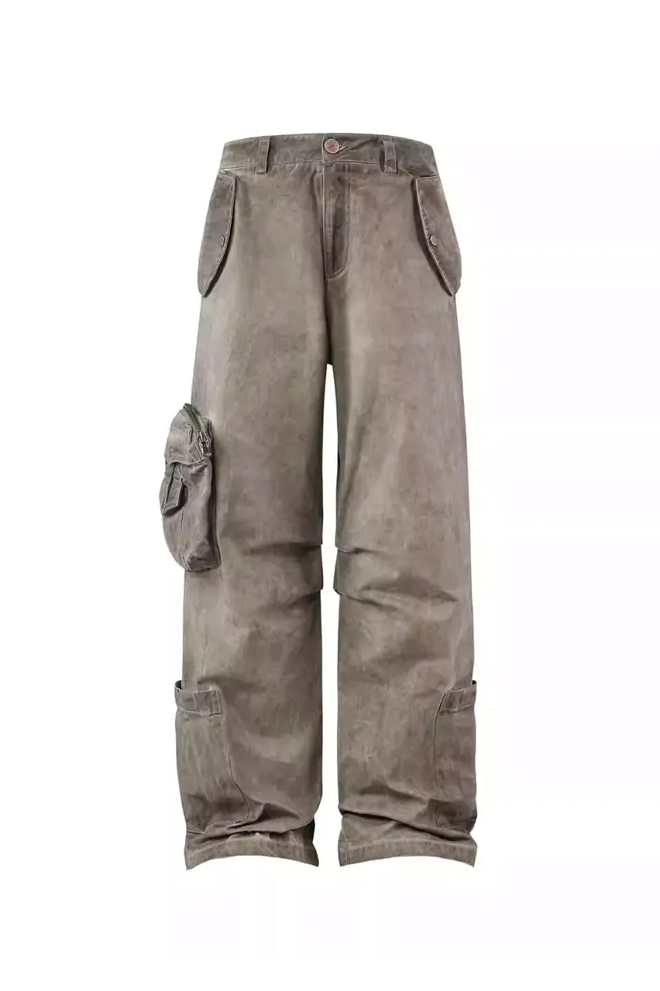 Vintage Distressed Paratrooper Pants