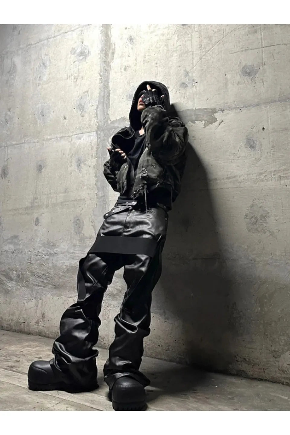 Washed Camouflage Bomber Jacket with Thickened Cotton