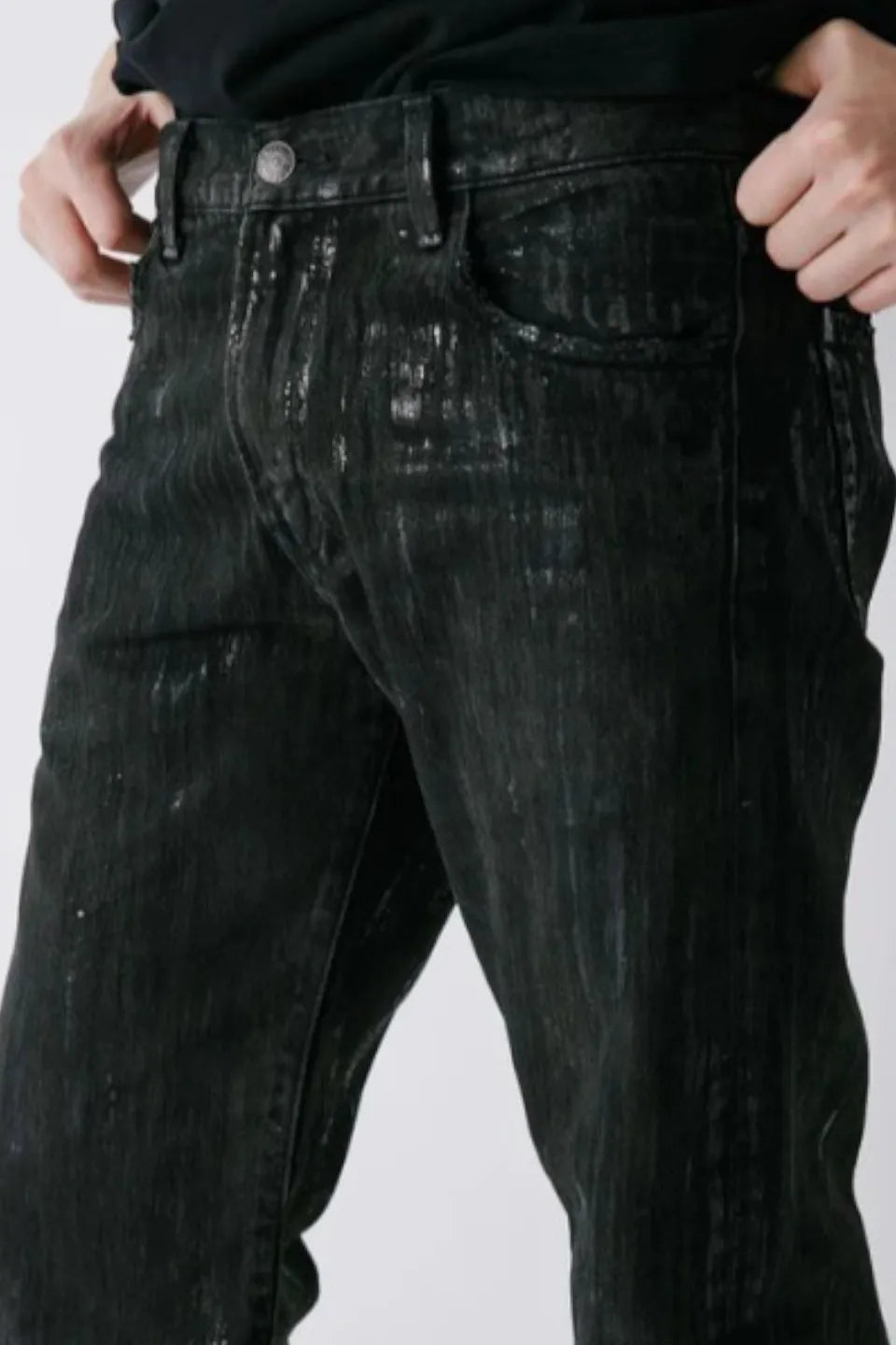 Wax Coated Denim