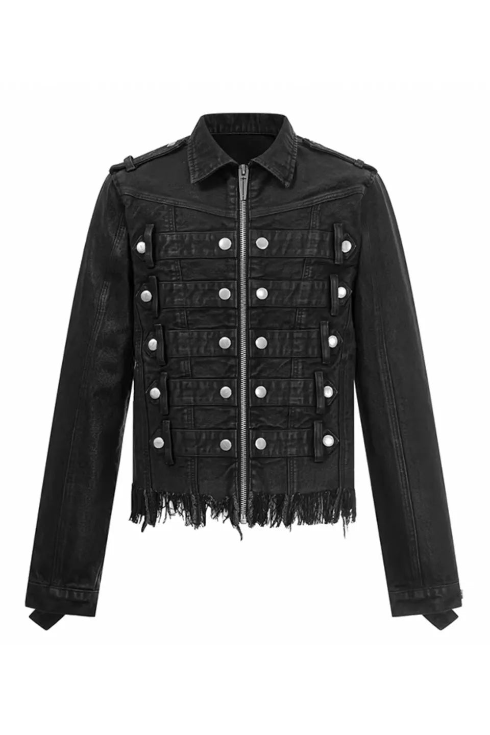REBEL WAVE | Waxed Napoleon Palace Denim Jacket ナポレオン