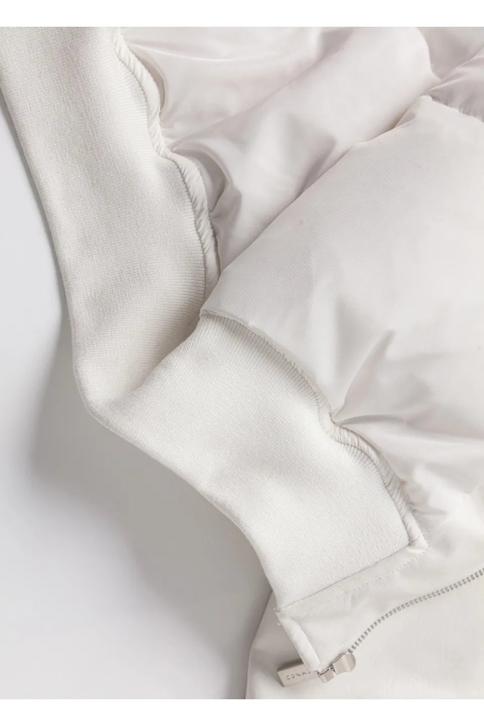 White Fur Parka Down Jacket