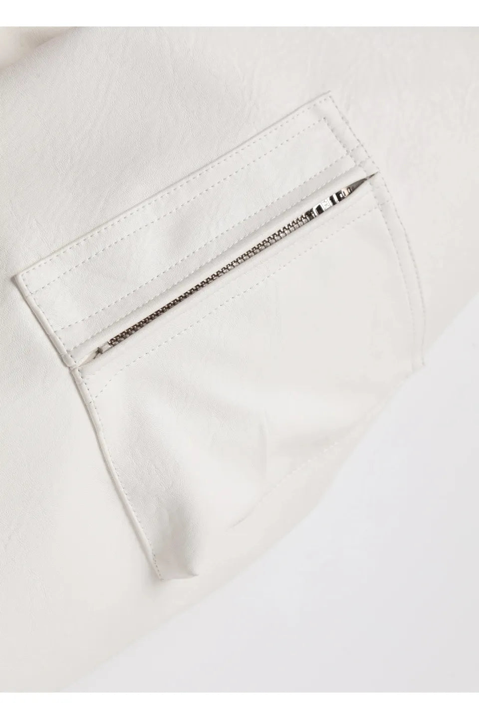 White Fur Parka Down Jacket