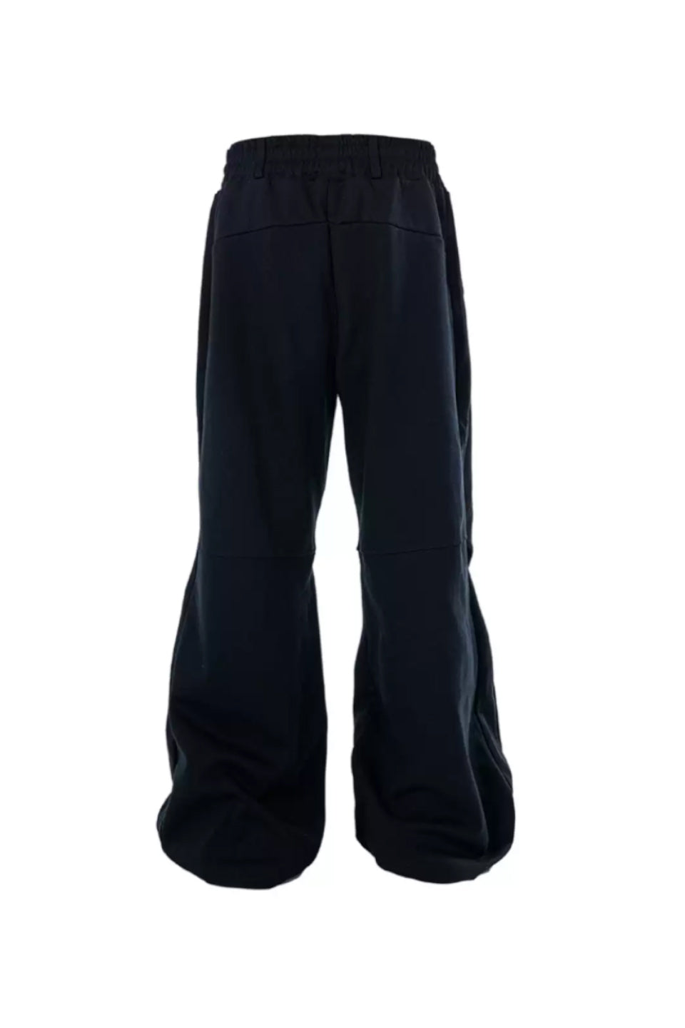 Wide Elasticized Skinny Waist Flared Sweatpants
