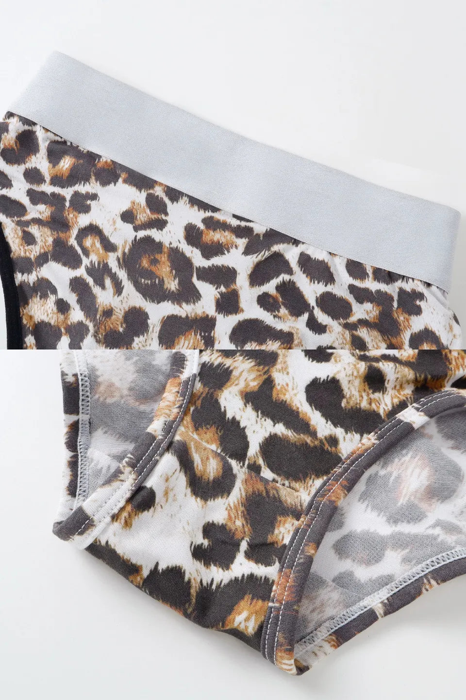 Womens Logo Leopard Panties