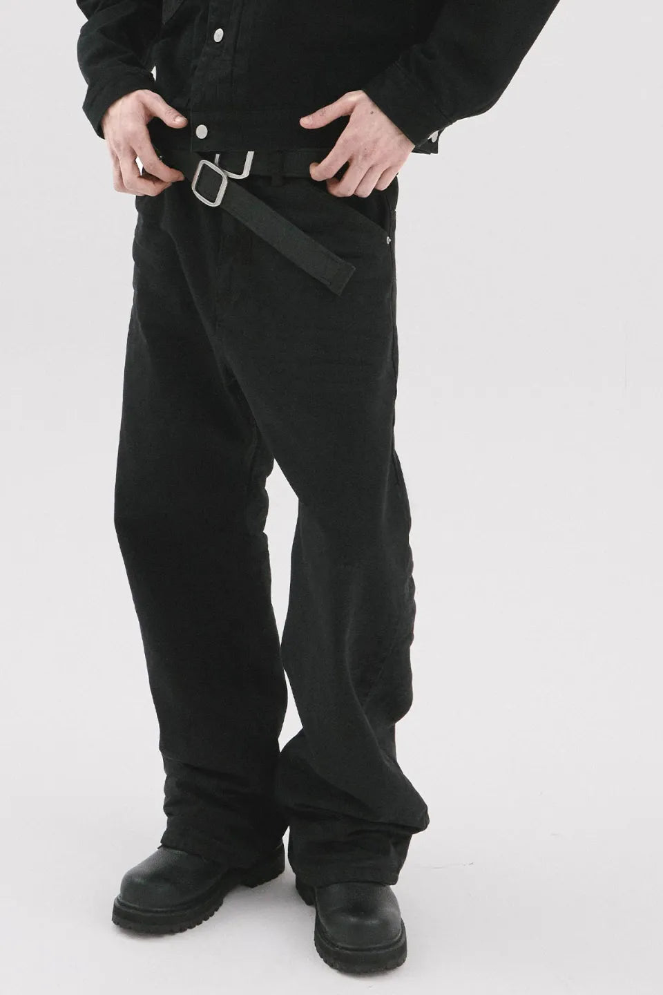 Wrinkled Washed Pants