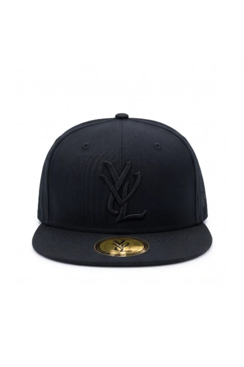 YVL | Signature Logo Cap オールブラック ベースボールキャップ