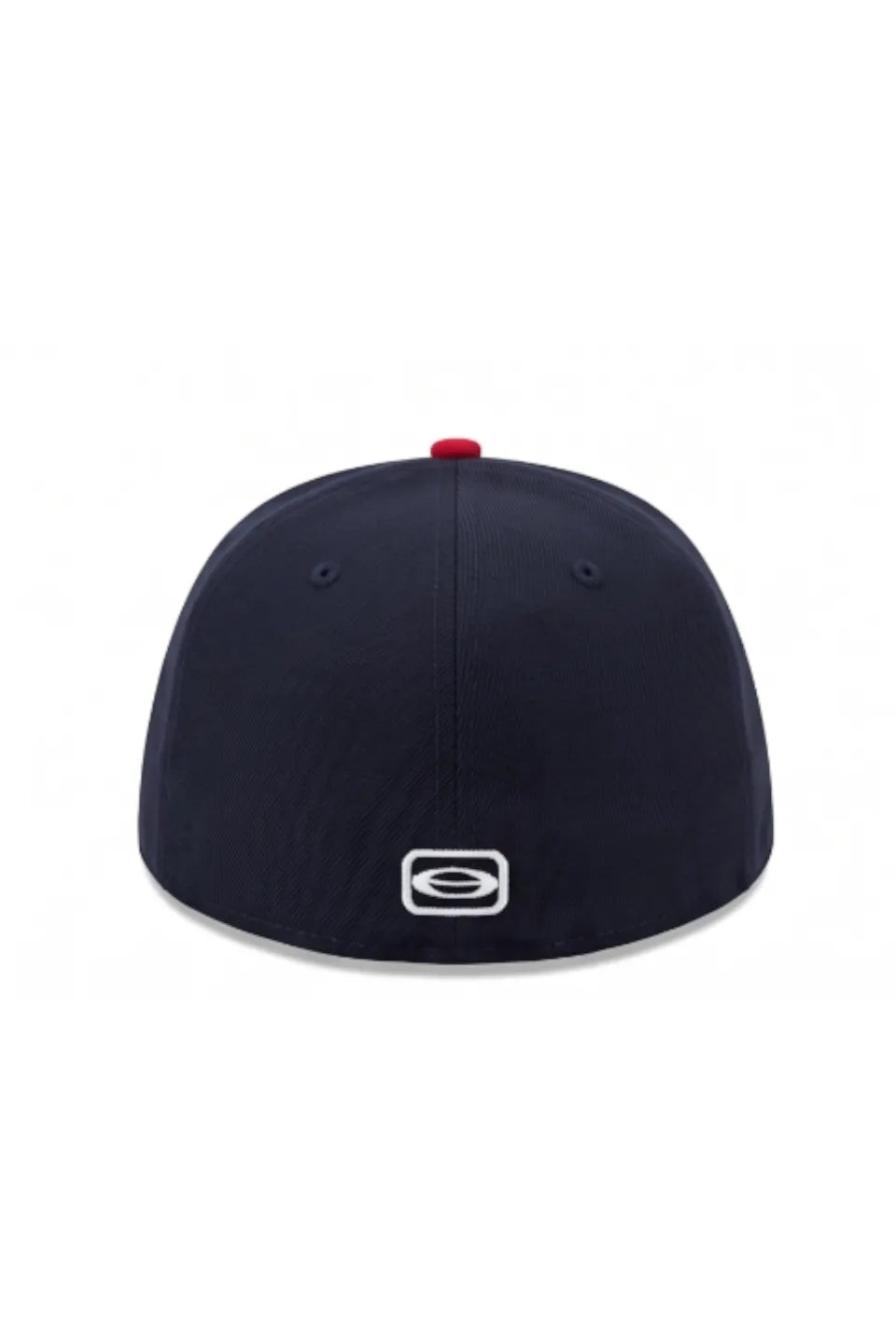 YVL Signature Logo Cap | NAVY ON RED BRIM