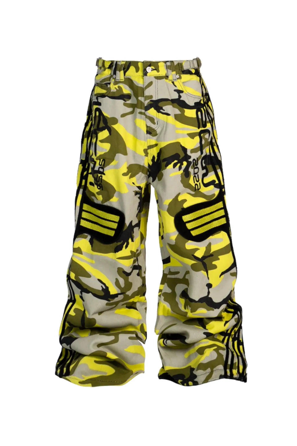 RYE CHASIN | Yellow Camo Baggy Pants イエローカモ バギーパンツ